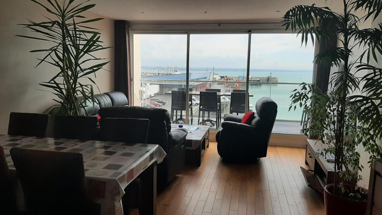 Rare A Granville! Appartement Avec Terrasse! Vue Mer! Exterior photo